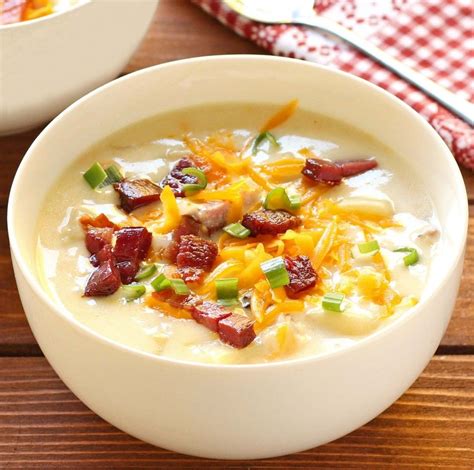 Potato Soup Using Au Gratin Potato Mix