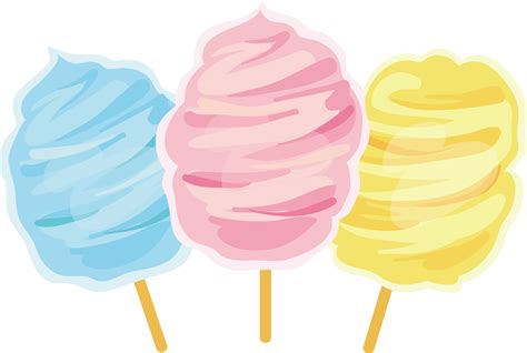 Clip Art Cotton Candy Png Download Full Size Clipart 5664607 Pinclipart