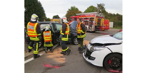 Fait Divers Accident Sur La Rd Chambley Violent Choc Au Pont