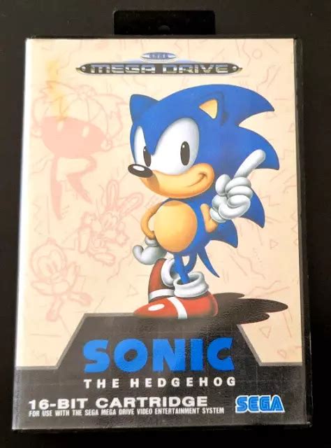 JEU MEGA DRIVE Sonic The Hedgehog Complet En Boite Avec Notice