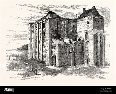 Castle Rising Norfolk Stock Photo Alamy