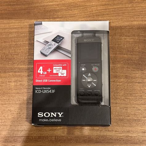 Sony Voice Recorder Audio Voice Recorders On Carousell