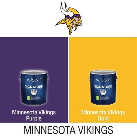 Shop Valspar Minnesota Vikings Paint Project Kit At