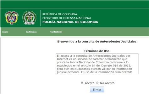 Antecedentes Judiciales Como Consultar En L Nea