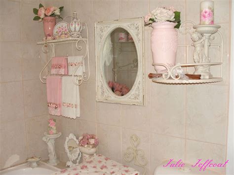 My Shabby Bathroom Julie Jeffcoat Cottage Bathroom Pink Bathroom