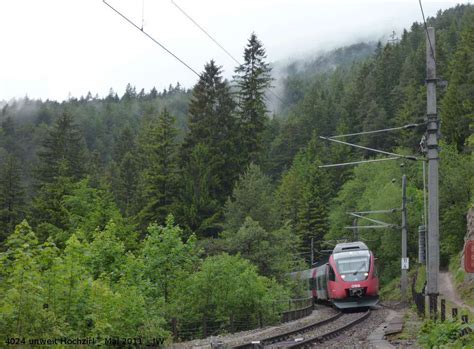 Als Regionalzug Nach Innsbruck Auf Der Mittenwaldbahn Bahnbilder De