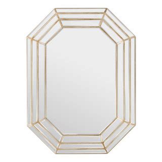 Gordon Wall Mirror By Surya Champagne Transitional Wall Mirrors