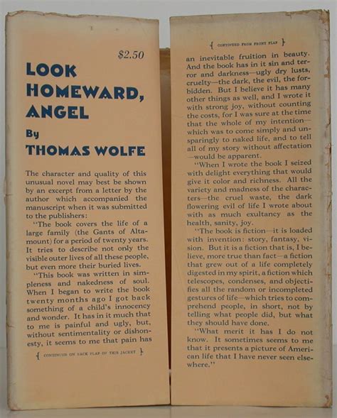 Look Homeward, Angel | Thomas Wolfe | 1st Edition