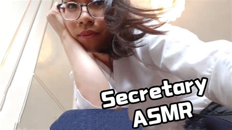 Asmr Secretary 👠 Heels Typing And Paper Sounds No Talking [pov] Youtube