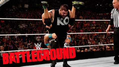 John Cena Vs Kevin Owens Full Match Wwe Battleground 2015 Youtube