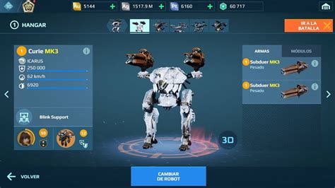 War Robots CURIE Sera Nuevo Meta En UPDATE 9 6 WR Gameplay YouTube