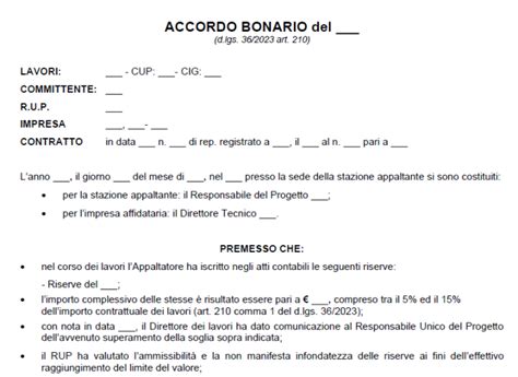 Accordo Bonario Cosa Prevede Il Nuovo Codice Appalti Biblus