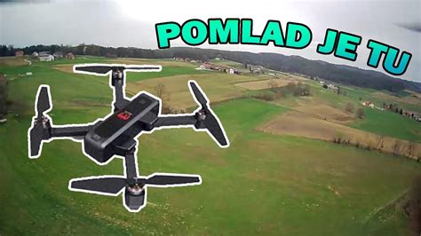 Prvi Pomladanski Let Z Dronom Youtube