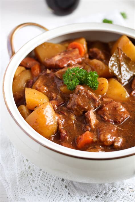 Slow Cooked Lamb Casserole Or Stew