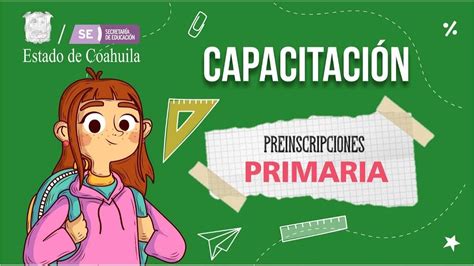 Capacitación preinscripciones Primaria YouTube