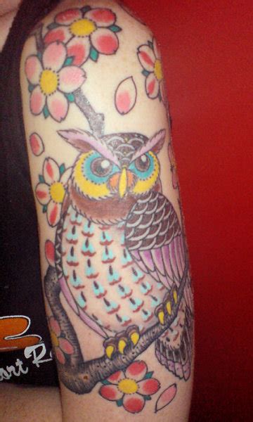 Northern Saw Whet Owl Tattoo