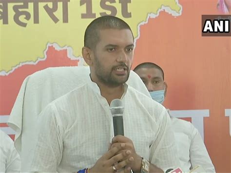 In A Letter Ljps Chirag Paswan Tears Into Bihar Cm Nitish Kumar