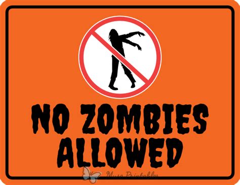 Zombie Signs