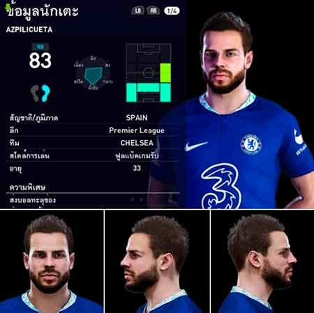 PES FILES RU On Twitter PES 2021 Azpilicueta Face 07 02 23 By JP