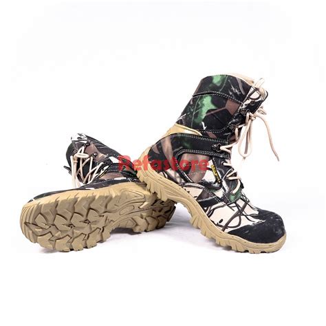 Jual Sepatu Camo Ninja Safety Sepatu Ninja Resleting Samping Safety