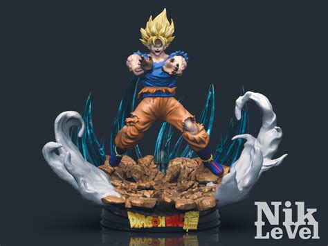 Artstation Son Goku 3d Printable