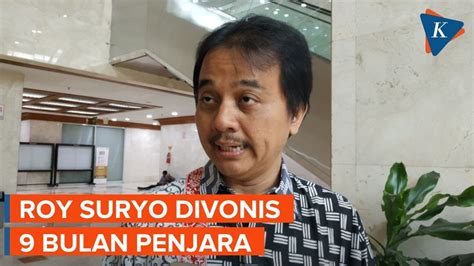 Roy Suryo Divonis 9 Bulan Penjara Dalam Kasus Meme Stupa Candi