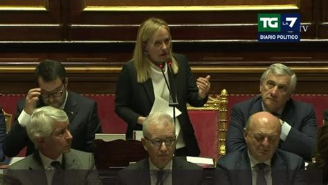 La Replica Di Giorgia Meloni Al Senato