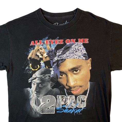 Tupac 2Pac Shakur All Eyez On Me T Shirt Mens Large L Gem