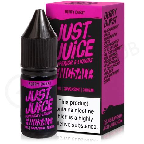 Berry Burst Nic Salt E Liquid By Just Juice 3 For £10