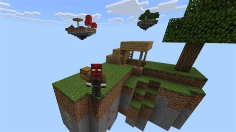 Skyblock islands map for Minecraft PE