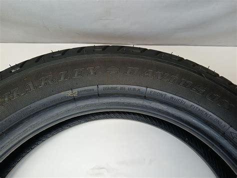 Harley Davidson Dunlop Front Tire Mt B M C H D F Tread Ebay