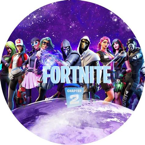 Painel Redondo Fortnite Elo Produtos Especiais