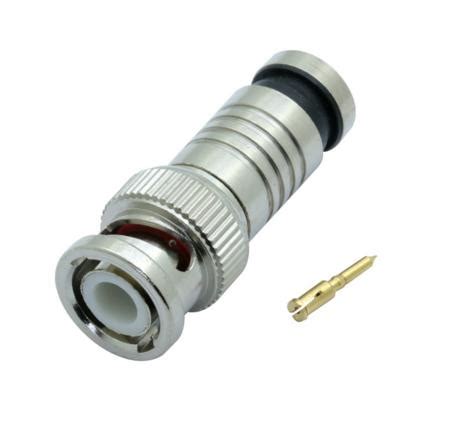 Bnc Conector Bnc Macho A Rg Compresi N