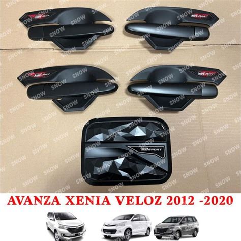 Paket Outer Handle Tank Cover Avanza Xenia Veloz 2012 2015 2018 2020