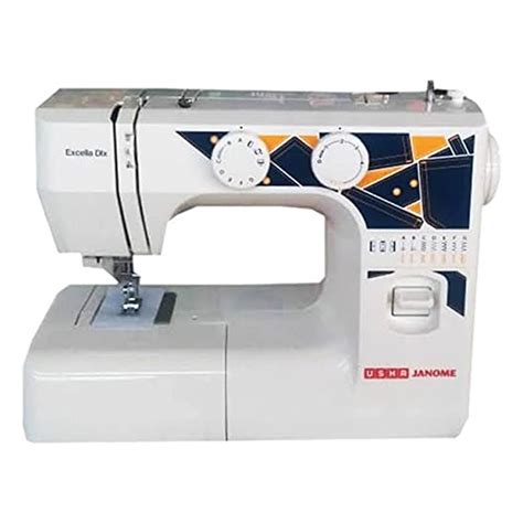 Buy Usha Janome Excella Dlx Automatic Sewing Machine White From