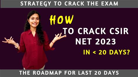 How To Crack Csir Net In Days The Right Strategy To Prepare