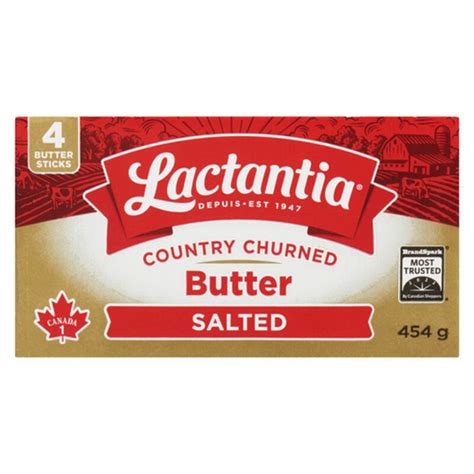 Lactantia Butter Sticks Salted 454 g Voilà Online Groceries Offers