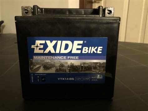 Akumulator Exide Bike Ytx 14 12v 12ah 200A AGM