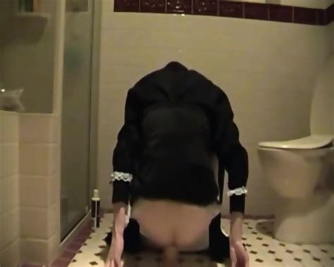 Sissy Maid And Her Dildo