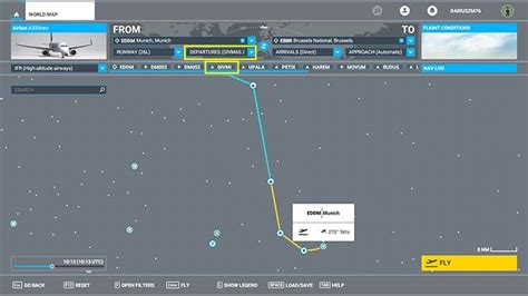 Flight Simulator Plan lotu samolotu pasażerskiego jak stworzyć