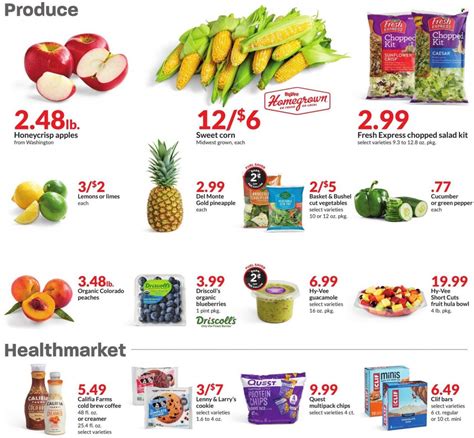 Hy Vee IA IL KS MO Weekly Ad Flyer Specials August 10 To August 16