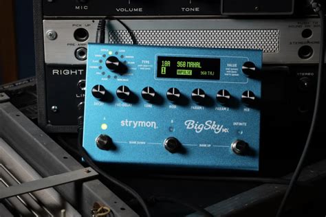 Strymon Bigsky Mx Famous Stereo Reverb Pedal Taken To The Dual Engine