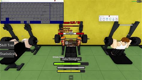 How To Macro Trainings In The Fighting Spirit Roblox Youtube