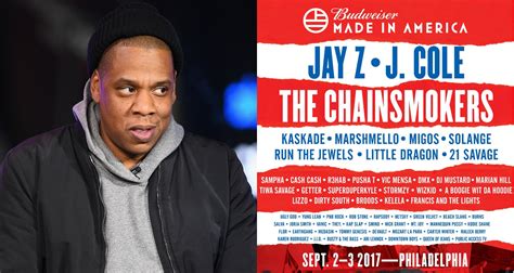 Made In America Festival 2017 Lineup Announced: Jay-Z, The Chainsmokers, Solange & More! | 2017 ...