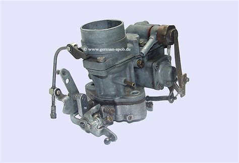 Carburetor Front Solex 36 40 Pdsi W110 200 Refurbished Mercedes Benz