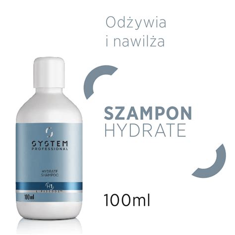 System Professional Hydrate Shampoo Szampon Nawilżający Do Włosów