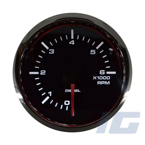 Mgs Series Mm Black Face Aftermarket Gauge Tachometer For