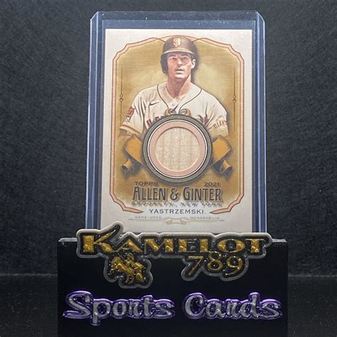 Mike Yastrzemski 2021 Topps Allen Ginter Bat Relic AGA MY EBay