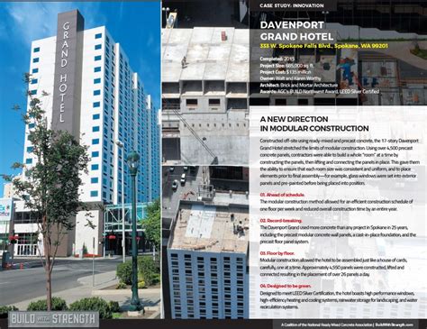 Davenport Grand Hotel Case Study – Build With Strength