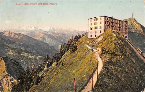 Stanserhorn, Hotel Stanserhorn – Ansichtskarten Shop | AK-Fundus